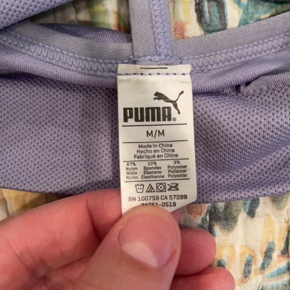 Puma Lilac Purple Woman’s Sports Bra Size Medium - Picture 7 of 10